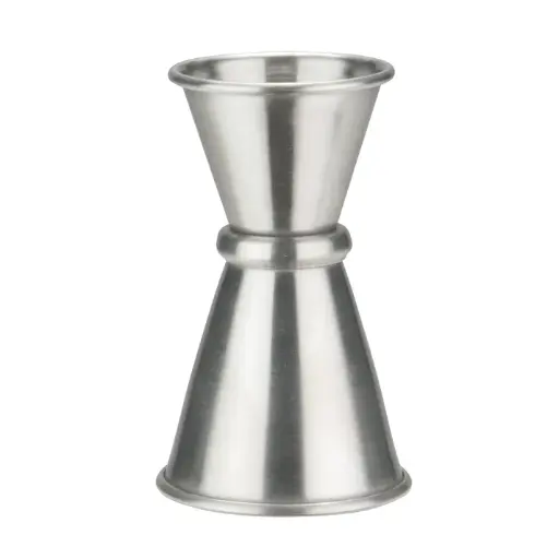 [J-7] Japanese-Style Jigger, Stainless Steel - 1/2 x 1 oz