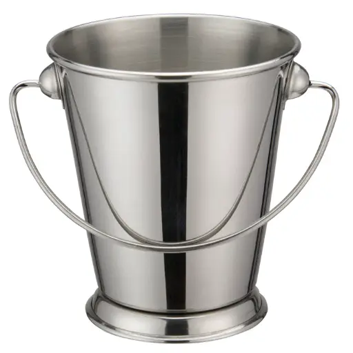 [DDSA-107S] Stainless Steel Mini Pail - Smooth, 5"