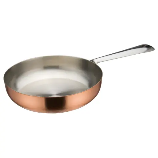 [DCWC-201C] Mini Fry Pan, 5-1/2"Dia x 1-3/8"H, Copper Plated