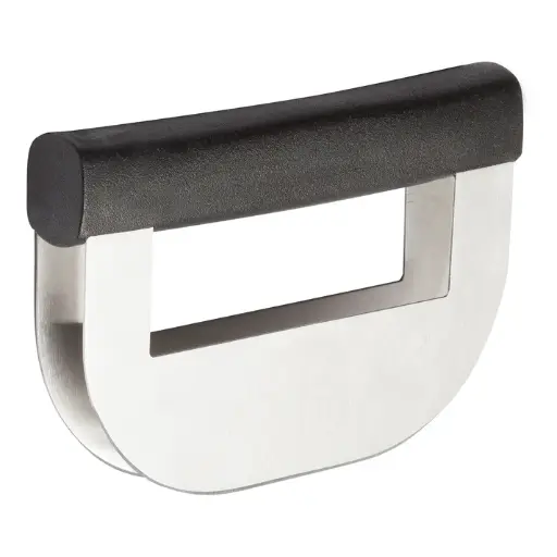 [KCC-2] Double Blade Chopping Knife, Black Polypropylene Handle