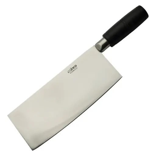 [KC-601] Chinese Cleaver with Round POM Handle, 8" x 3-1/2" Blade
