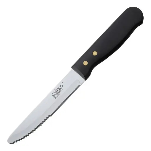 [K-85P]  Jumbo Steak Knives, 5" Blade, Round Tip