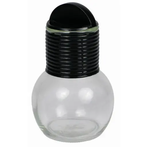 [GHT-10] 10 oz Glass Hottle, Plastic Lid