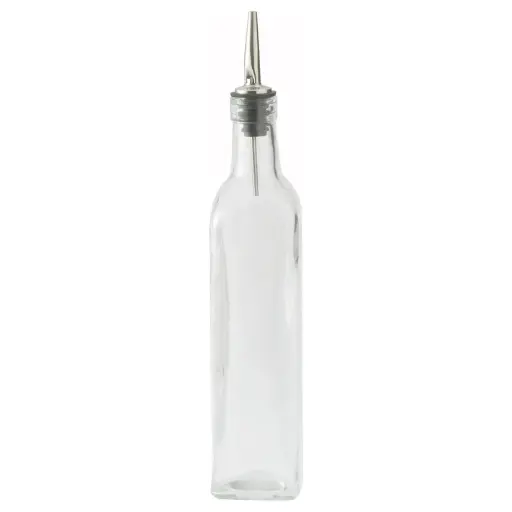 [GOB-16] Oil/Vinegar Cruet with Pourer - 16 oz