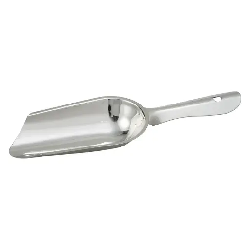 [IS-4] 4 oz Ice Scoop, Stainless Steel