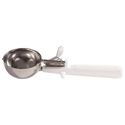 [ICOP-6] Winco Prime 18/8 Stainless Steel One-Piece Thumb Press Disher - 6