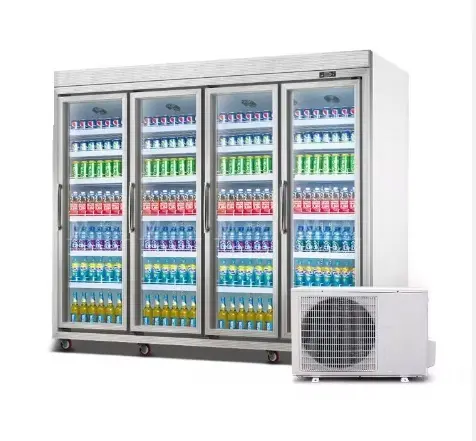 Frameless Glass Door Merchandiser Remote 