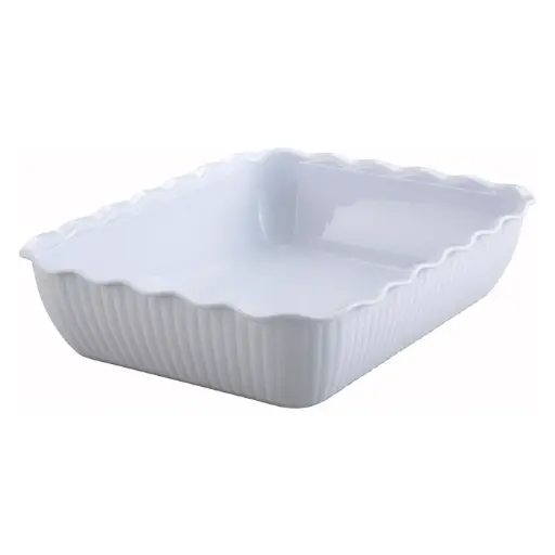 [CRK-13W] Deli Crock - 13 x 10 x 3, White