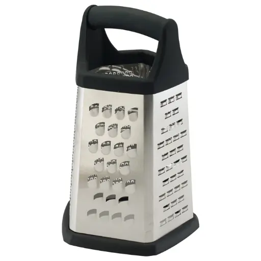 [GT-401] Ergonomic Box Grater, 5-Sided