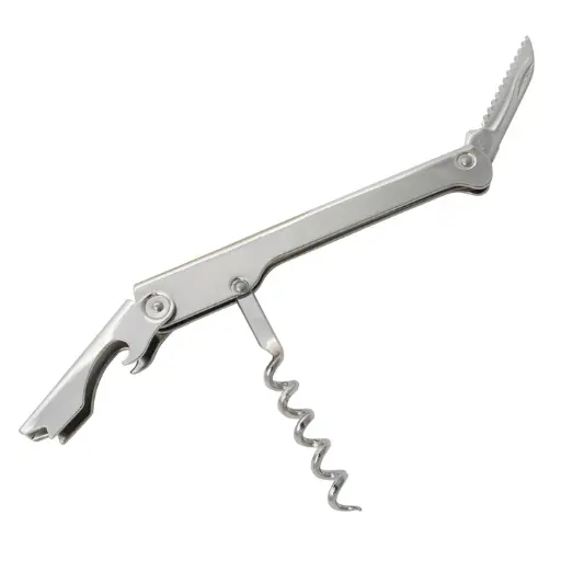 [CO-511] Waiter's Cork Screw - Stainless Steel