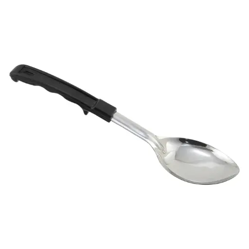 [BHON-11] Winco Prime Basting Spoon with Stop-Hook ABS Handle - Solid, 11"