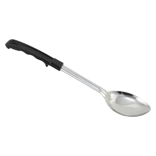 [BHON-13] Winco Prime Basting Spoon with Stop-Hook ABS Handle - Solid, 13"