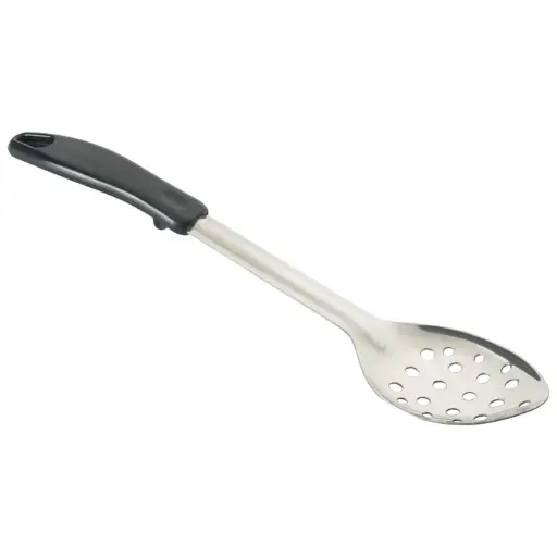 [BHPP-13] Basting Spoon with Stop-Hook Polypropylene Handle - Perforated, 13"