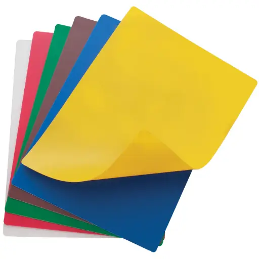 [CBF-1218] HACCP Flexible Cutting Mats, 6 Colors per Set - 12 x 18