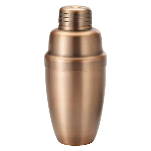  After5 16 oz Bar Shaker, 3 Piece Set, Antique Copper