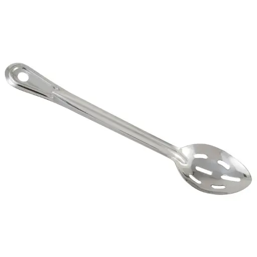 [BSSN-13]  Winco Prime One-piece Stainless Steel Basting Spoon, NSF - Slotted, 13"