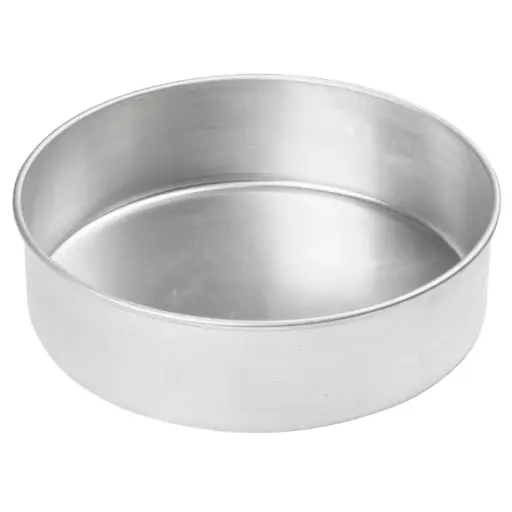 [ACP-123] Round Layer Cake Pan, Aluminum - 12" Dia x 3" H