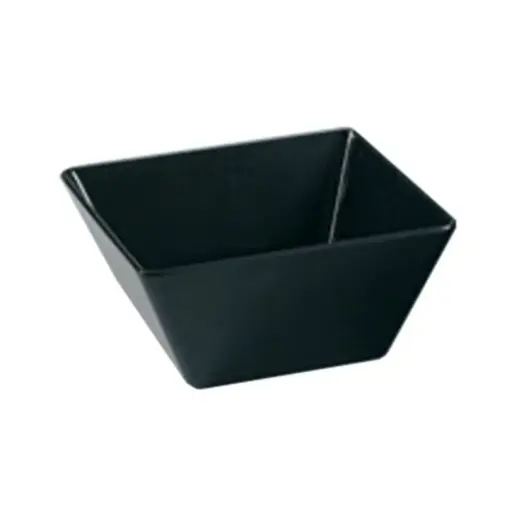 [RM-405BK] Yanco Rome Melamine Square Bowl 