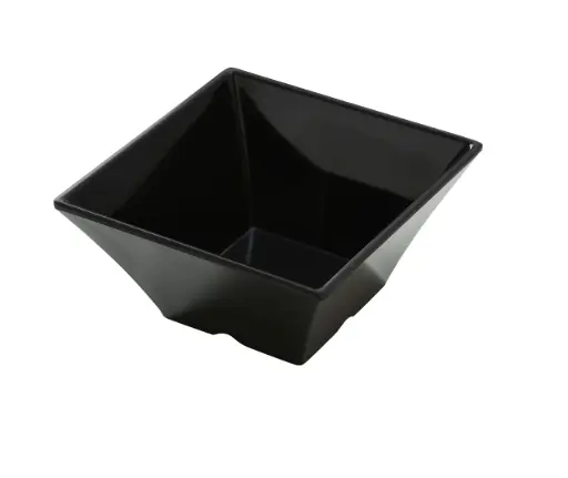 [RM-4106BK] Yanco Rome Square Bowl 26 oz 