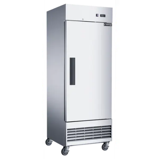 [D28EF] Compact Single Door Commercial Freezer in Stainless Steel