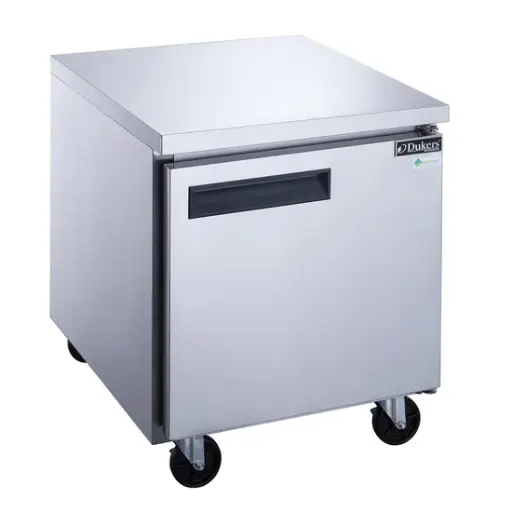 [DUC29F] Single Door Undercounter Freezer in Stainless Steel