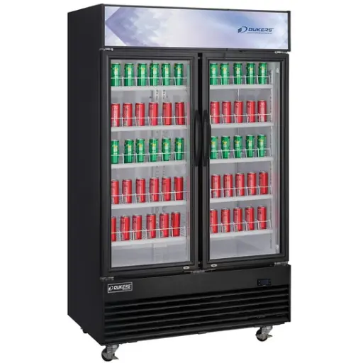 [DSM-33R] Commercial Glass Swing 2-Door Merchandiser Refrigerator