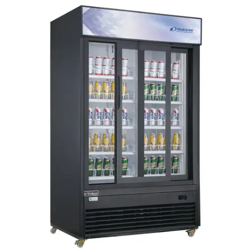[DSM-32SR] Commercial Glass Sliding 2-Door Merchandiser Refrigerator