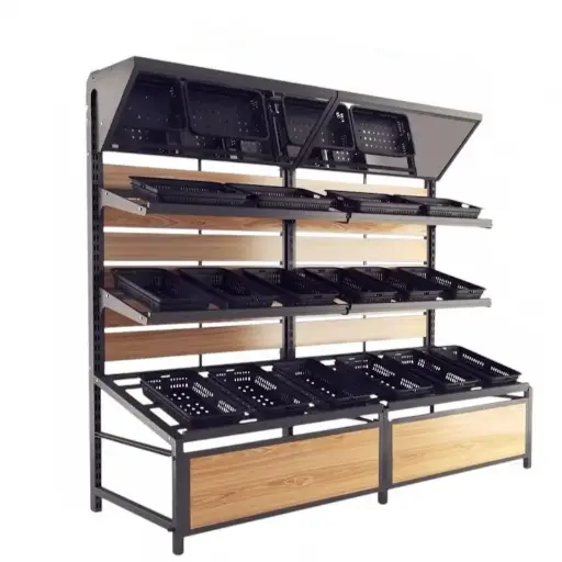 [VEGWALL-3FT] Vegetable Racks Wall Mounted 3 Ft 