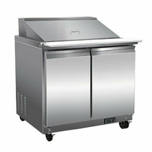 [SP36-15M-HC-T] Serv-Ware 15 Pan Mega Top Sandwich Prep Table