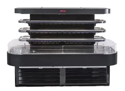 [R-OD421-7-S-LED-SV1] Island Merchandiser - Remote  / 7FT / 42 / 60