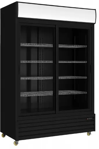 2 Glass Doors Merchandiser - Cooler -