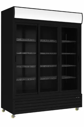 3 Glass Doors Merchandiser - Freezer -