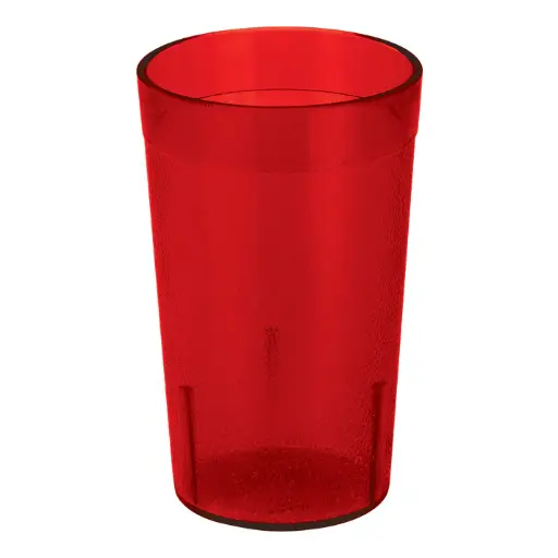 [PTP-12R-SV1] Pebbled Tumblers - 12 oz / Red