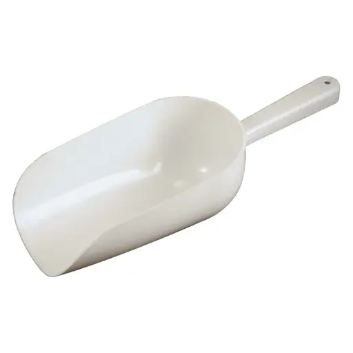 [CR-849W-SV1] Bar Maid  Polyethylene Round Bowl Scoop / 8 Oz