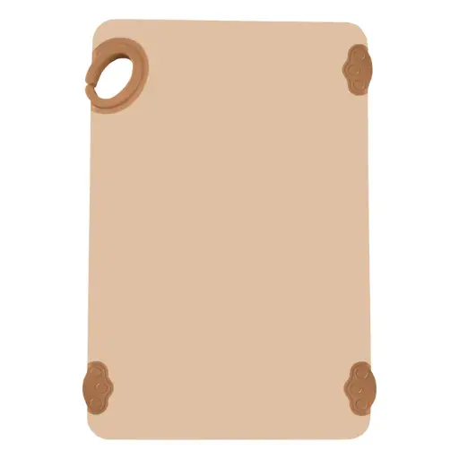 [CBN-1218GR-SV1] STATIK BOARD Cutting Boards, Colored - 12 x 18 / White/Green