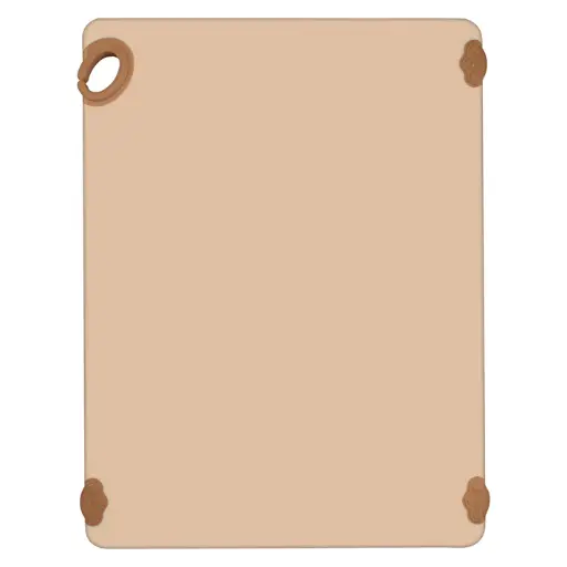 [CBN-1824BN-SV1] STATIK BOARD Cutting Boards, Colored - 18 x 24 / White/Brown
