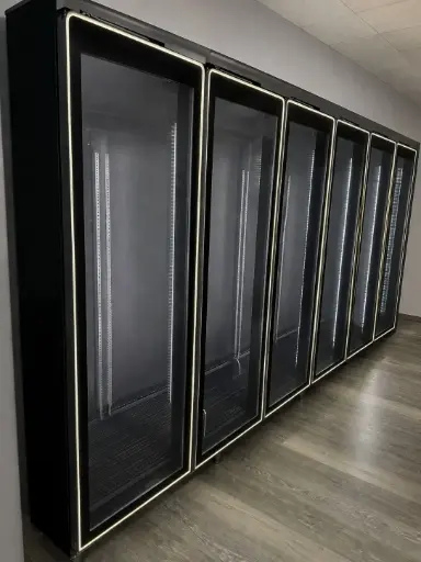[RB-3230A-SV1] Frameless Glass Door Merchandiser Remote  / 5