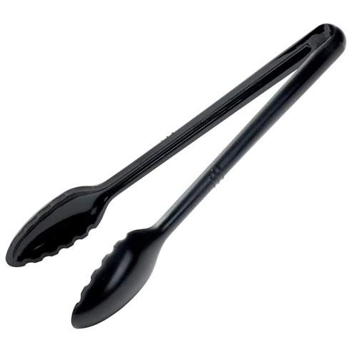 [CVST-12K] Curv Serving Tongs - 12", Black