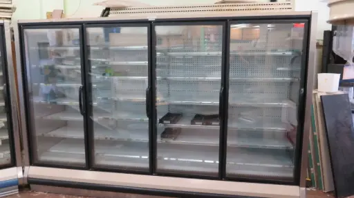 Used Hussmann RL Freezer Doors  / 5 Doors