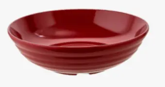 [549-R-SV1] TERMOSTAR ROUND PRESENTATION BOWL / Red