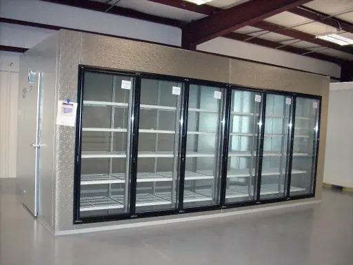 [CD-24-5D-SV1] Walk-in Cooler Glass Door and Frame Work 24" x 79" / 5 Doors
