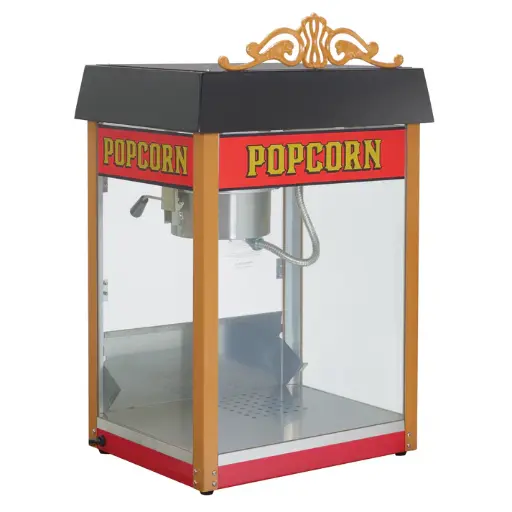 [11080] BenchmarkUSA Street Vendor Popcorn Machine - 8 oz