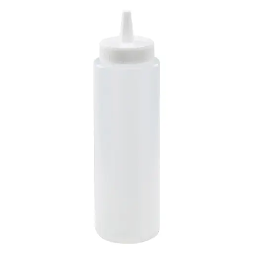 [PSB-12C-SV1] Regular Squeeze Bottles - 12 oz / Clear