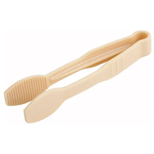 [PUTF-6K-SV1] 6" Flat Tongs, Polycarbonate / black