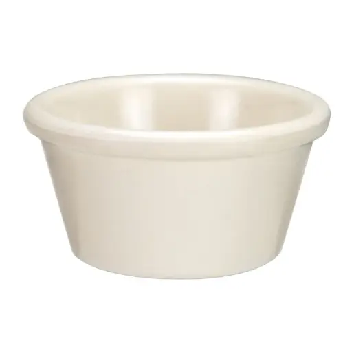 [RP-1K-SV1] Melamine Ramekin, Plain -  1-1/2 oz / black