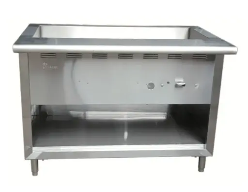 [CWS-72-SV1] L&J Stainless Steel Gas Steam Table / CWS-72
