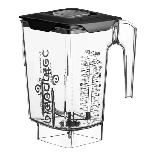 [40-632-60] Blendtec WildSide 90 oz. Clear Jar with Latching Lid
