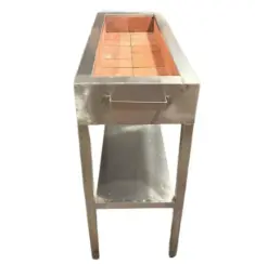[tinuru-coal-grill-6ft] 6ft Commercial Coal Grills | Tinuru 