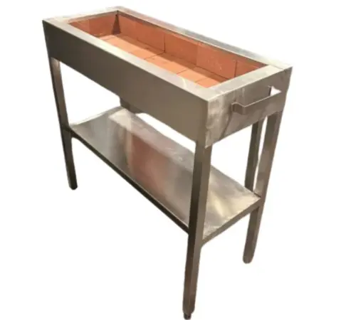 [coal-grill-39in] 39" Commercial Coal Grills | Tinuru 