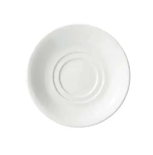 [BSC-6RE] BSC-6RE - Porcelain Rolled Edge Saucer, Porcelain - White (36 Pieces/Case) 